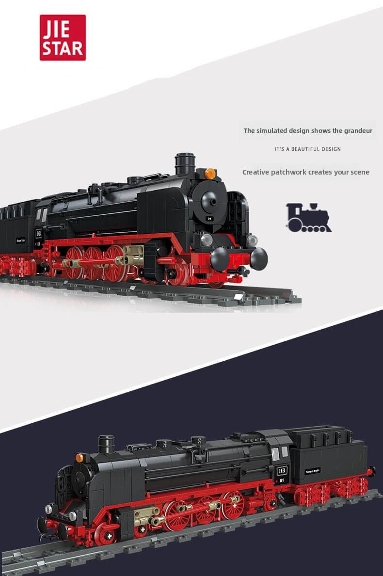 Jie Star BR01 Steam Locomotive