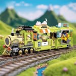 Little Parrot Bebe Train Building Block Set