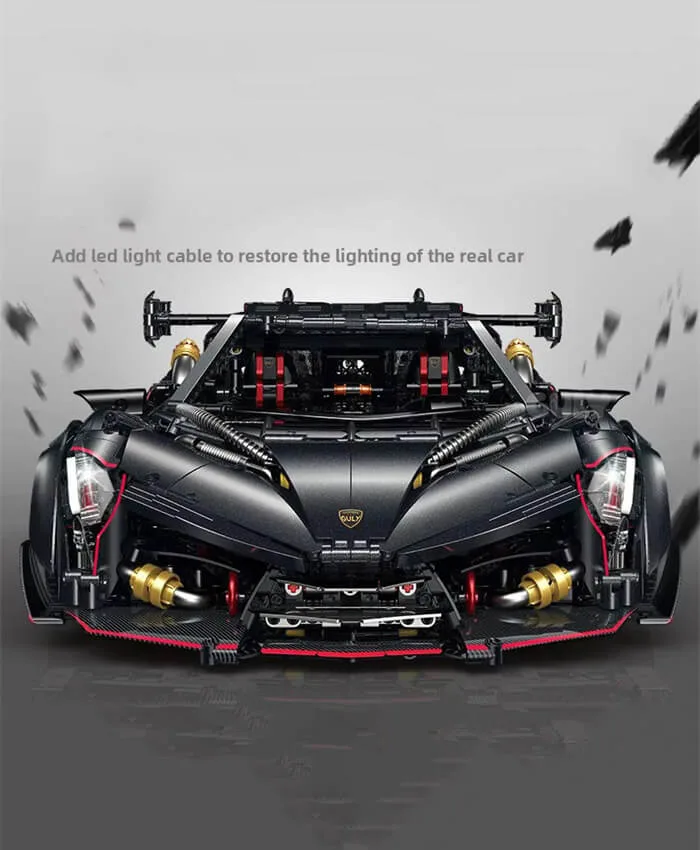 GULY 10639 Lamborghini Venom Supercar Building Blocks GULY 10639 Lamborghini Venom Supercar Building Blocks