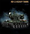 12GO 98003 KV-2 HEAVY RC TANK Brick Model