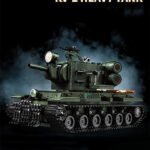 12GO 98003 KV-2 HEAVY RC TANK Brick Model