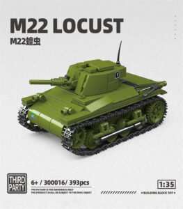 M22 LOCUST Tank Building Block Model