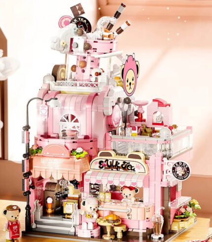 INBRIXX 881105 Teddy Milk Tea Shop building block set