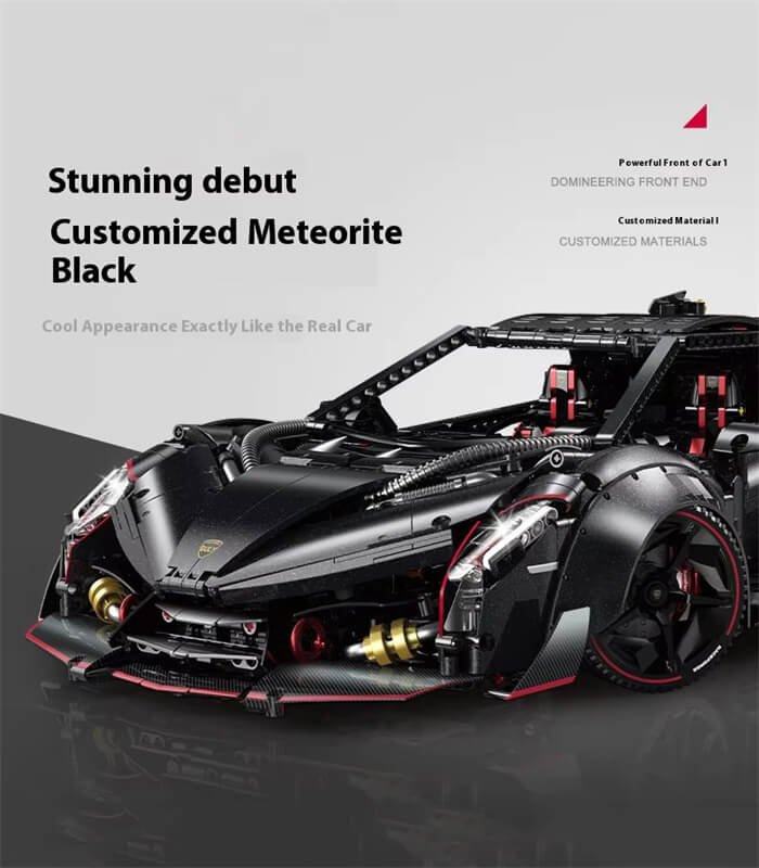 GULY 10639 Lamborghini Venom Supercar Building Blocks