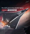 J36 Fighter Aircraft Building Block Toy
