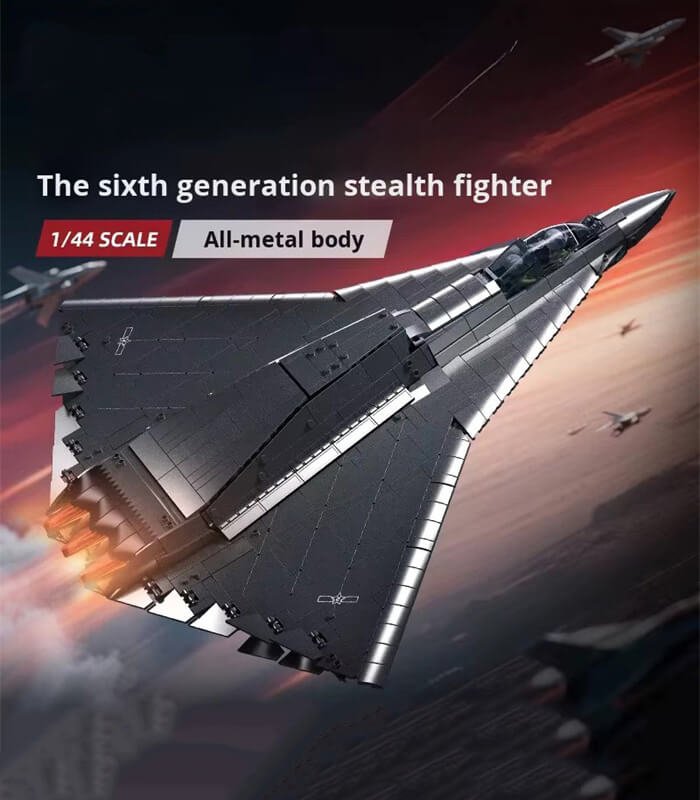 J36 Fighter Aircraft Building Block Toy