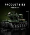 12GO 98003 KV-2 HEAVY RC TANK Brick Model