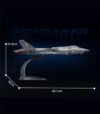 J-35 Fighter Aircraft Building Block Model