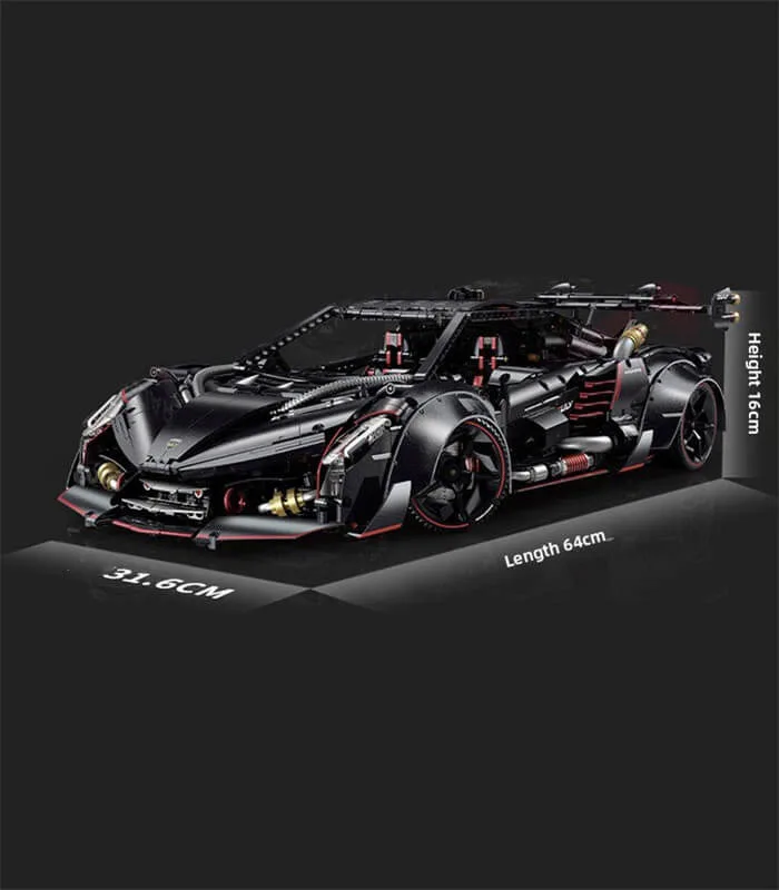 GULY 10639 Lamborghini Venom Supercar Building Blocks