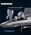 J36 Fighter Aircraft Building Block Toy