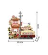 INBRIXX 880036 Kumamon Train Station Building Blocks Toy