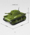 M22 LOCUST Tank Building Block Model