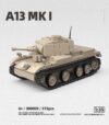 British Army A13 MK I tank building block toy