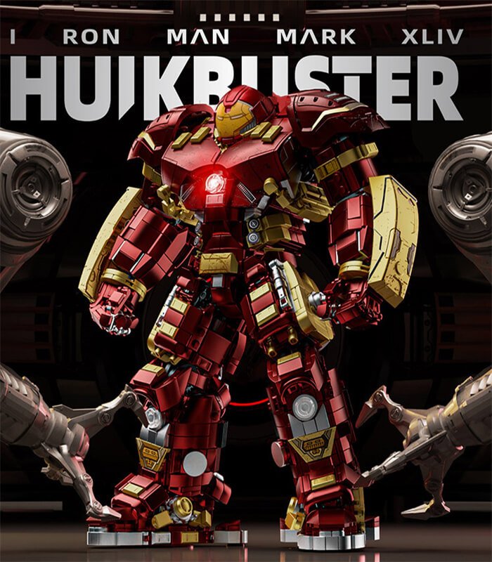 LY 76108 Hulkbuster Mecha with light