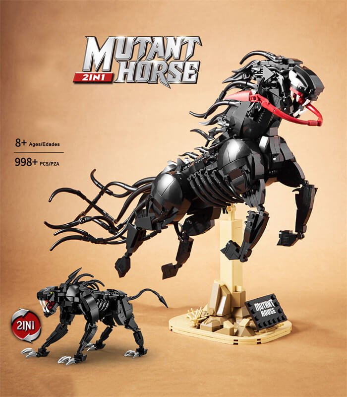 DK 7046 Venom Mutant Horse & Mutant Dog 2 in 1