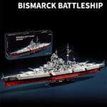12GO 98005 Bismarck Class Battleship Navy Building Blocks toy