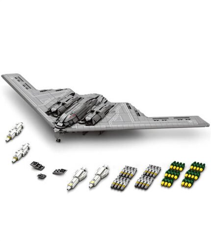 B2 bomber building block model military aircraft building block toy