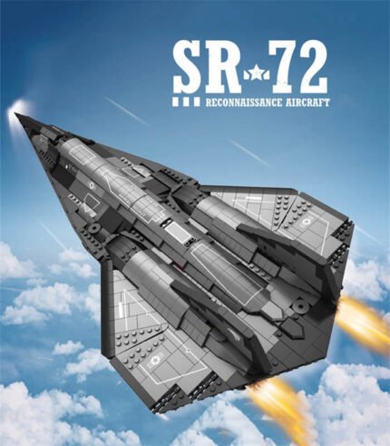SR-72 Reconnaissance Aircraft Building Block Toy