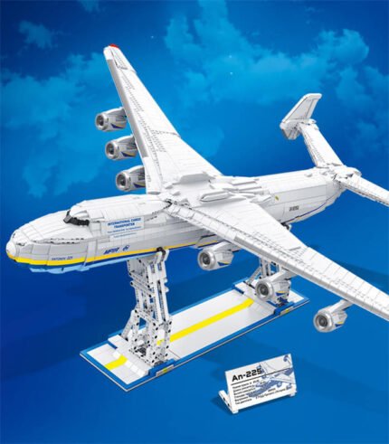 An-225 Transport Plane Military Aircraft Building Block Model