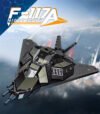 F-117A Nighthawk bricks toy, fighter jet building blocks toy