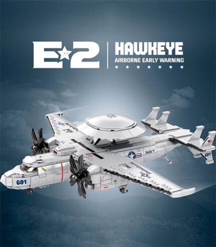 Reobrix 33029 E2 Hawkeye Early Warning building block toys, military building block toys