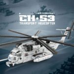 CH-53 Transport Helicopter Building Block Toy