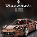 Maserati remote control sports car building block model