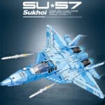 SU-57 fighter building block toys | military aircraft building block toys
