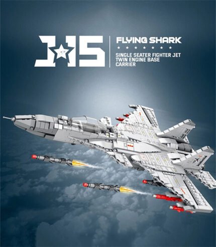 Reobrix 33028 J-15 Fighter Building Block Toy | Toysark Fighter Building Block Set