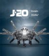 J-20 Stealth Fighter Building Block Set