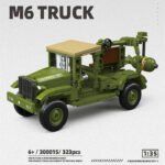 US Army M6 TRUCK building block toy