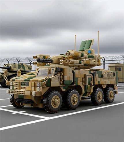 12GO 96010 Remote Control E Type Anti-Aircraft Vehicle