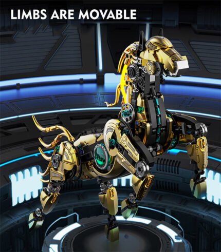 MJ13088 Mechanical horse with light and can run
