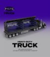 Power Block PB8829 Heavy Duty Truck building block toy