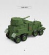 BA10 Armored Vehicle 1:35 Building Block Toy