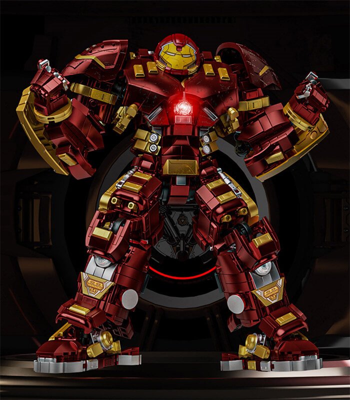 LY 76108 Hulkbuster Mecha with light
