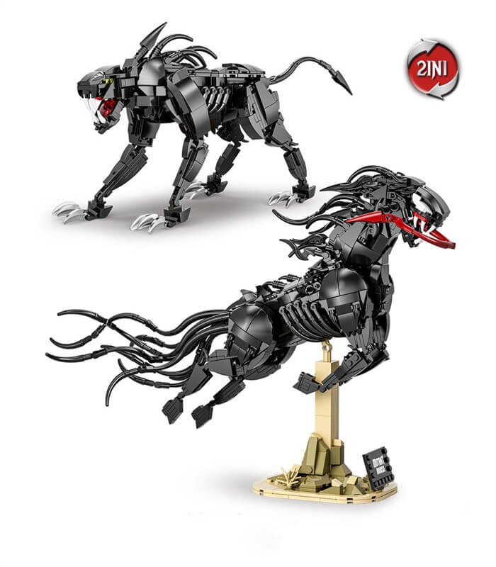 DK 7046 Venom Mutant Horse & Mutant Dog 2 in 1