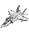 ReoBrix 33021 F35 fighter jet bricks toys, military aircraft building block toys