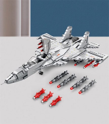 Reobrix 33028 J-15 Fighter Building Block Toy | Toysark Fighter Building Block Set