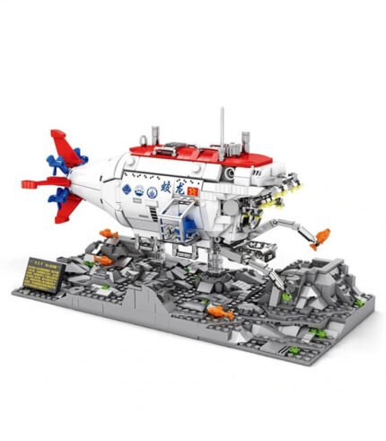ReoBrix 33042 Shark Deep Sea Manned Submersible Building Block Toy