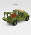 Quan Guan 300015 US Army M6 TRUCK building block toy