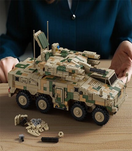12GO 96010 Remote Control E Type Anti-Aircraft Vehicle