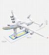 An-225 Transport Plane Military Aircraft Building Block Model
