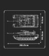 M1A2 RC Tank Building Block Toy