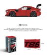 GT86 racing car building block toy