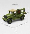 US Army M6 TRUCK building block toy