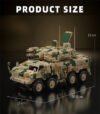 12GO 96010 Remote Control E Type Anti-Aircraft Vehicle