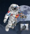 JK9106 Dawn Project Astronaut Building Block Toy