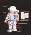 JAKI CK001 Dawn Project Astronaut Building Block Toy Commemorative Edition