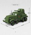 Quan Guan 300005 BA10 Armored Vehicle 1:35